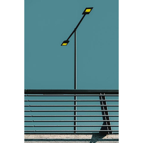 Daylight White Modern Wood Framed Art Print by Ruckert, Stephan