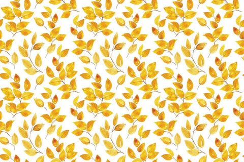 Curvy leaves White Modern Wood Framed Art Print with Double Matting by Laiz Blursbyai, Rosana