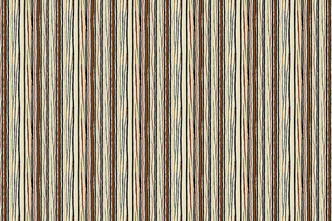 Pattern No 127 White Modern Wood Framed Art Print with Double Matting by Treechild