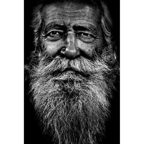 Mr. Nicholas... Black Modern Wood Framed Art Print by Grambone, Antonio