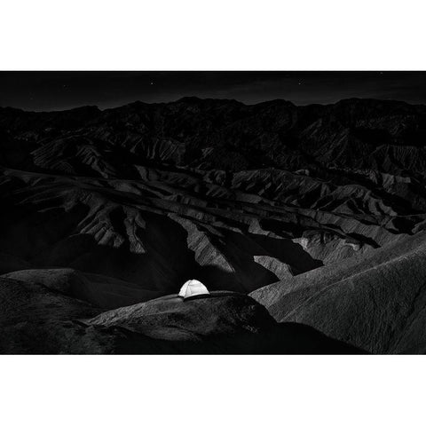 On The Rock White Modern Wood Framed Art Print by Chenglu, Simon