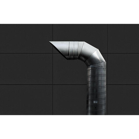 Blow Out Black Modern Wood Framed Art Print by Eisele, Stefan