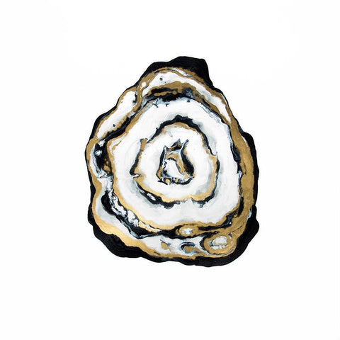 GOLDEN AGATE White Modern Wood Framed Art Print with Double Matting by Atelier B Art Studio