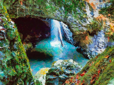 National Parks 14 White Modern Wood Framed Art Print with Double Matting by Medeiros, Celito