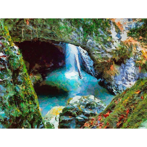 National Parks 14 Black Modern Wood Framed Art Print with Double Matting by Medeiros, Celito