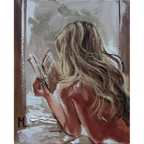 Good Book Black Modern Wood Framed Art Print with Double Matting by Luniak, Monika