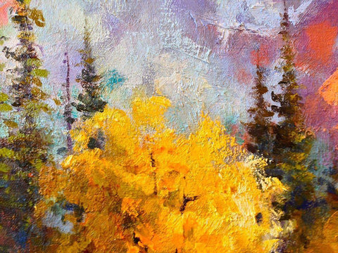 Paint Closeup XI White Modern Wood Framed Art Print with Double Matting by Grayscale
