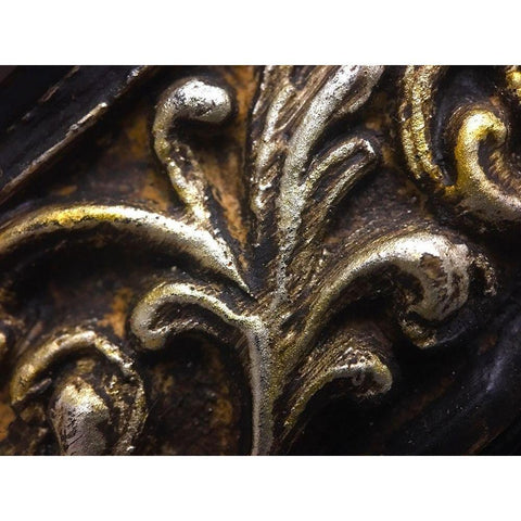 Frame Pic XII Gold Ornate Wood Framed Art Print with Double Matting by Grayscale