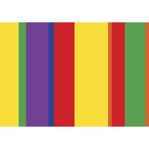 Bright Stripes V White Modern Wood Framed Art Print by Grayscale