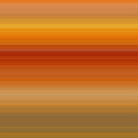 Warm Pinstripes II Black Modern Wood Framed Art Print with Double Matting by Grayscale