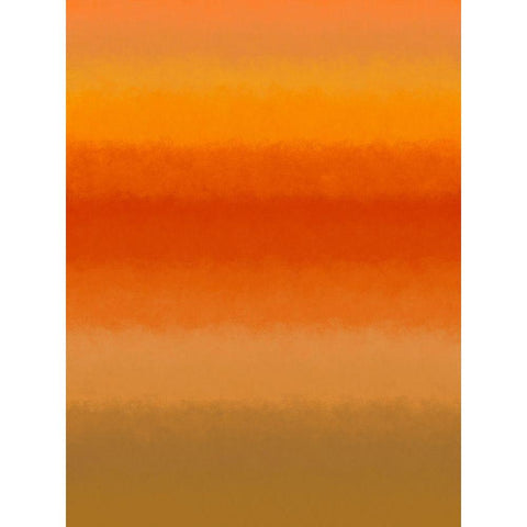 Warm Texture Stripes I White Modern Wood Framed Art Print by Grayscale