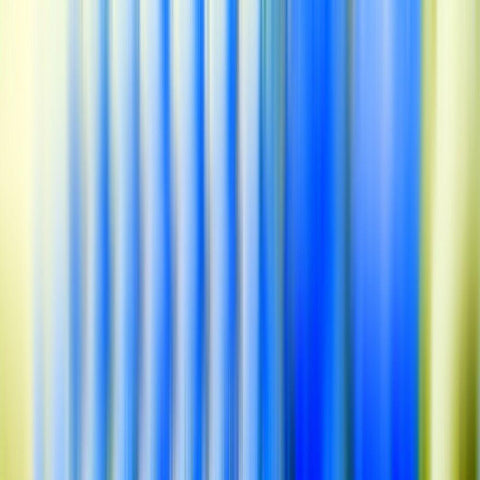 Paint Stripes I White Modern Wood Framed Art Print with Double Matting by Grayscale