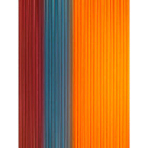 Fabric Pinstripes I Black Modern Wood Framed Art Print with Double Matting by Grayscale