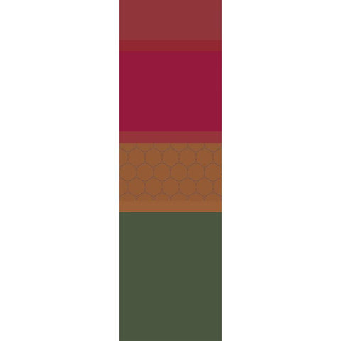 Totem I Black Modern Wood Framed Art Print with Double Matting by Grayscale
