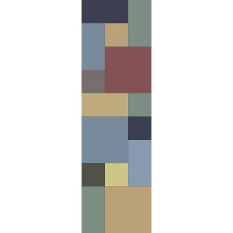 Totem XI White Modern Wood Framed Art Print by Grayscale