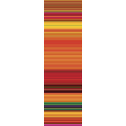 Totem XXI White Modern Wood Framed Art Print by Grayscale