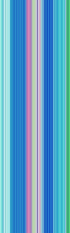 Stripe Totem III White Modern Wood Framed Art Print with Double Matting by Grayscale