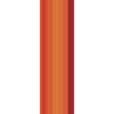 Stripe Totem VIII White Modern Wood Framed Art Print by Grayscale