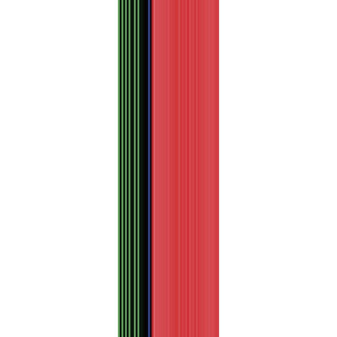 Stripe Totem XVIII White Modern Wood Framed Art Print by Grayscale