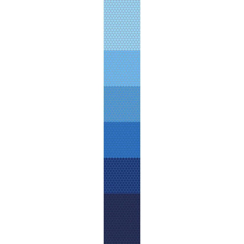 Tall Totem XIII White Modern Wood Framed Art Print by Grayscale