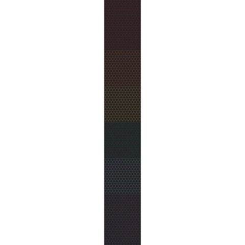 Tall Totem XVII Gold Ornate Wood Framed Art Print with Double Matting by Grayscale