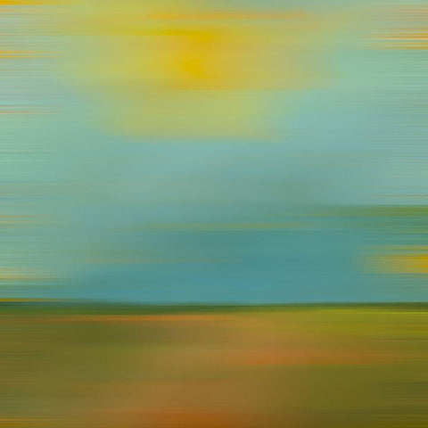 Dreamscape I White Modern Wood Framed Art Print by Grayscale