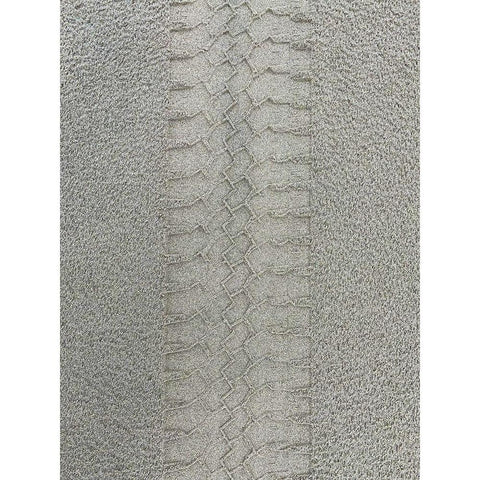 Sand Stripe I White Modern Wood Framed Art Print by Grayscale