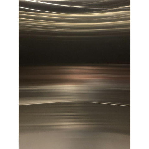 Light Stripe I Black Modern Wood Framed Art Print with Double Matting by Grayscale