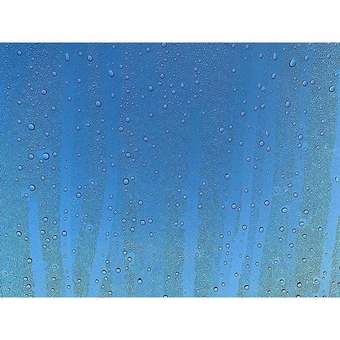 Rain Stripe I White Modern Wood Framed Art Print by Grayscale