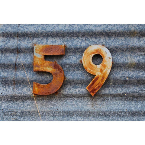 59 White Modern Wood Framed Art Print by Grayscale