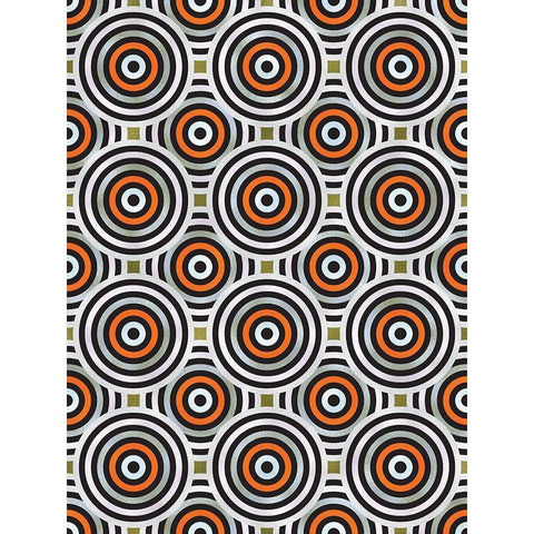Shields 5 Black Modern Wood Framed Art Print with Double Matting by Tenoever, William