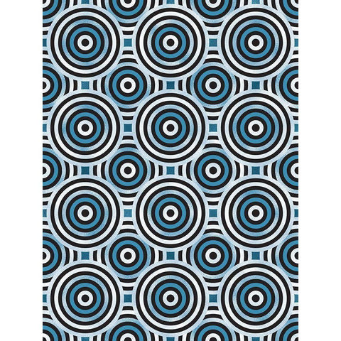 Shields 6 White Modern Wood Framed Art Print by Tenoever, William