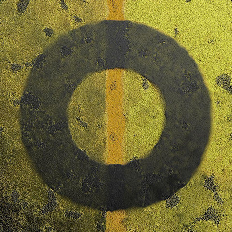 Brass Caps Black Modern Wood Framed Art Print by Tenoever, William