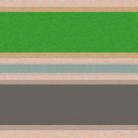 Soft Stripes 6 Black Modern Wood Framed Art Print with Double Matting by Tenoever, William