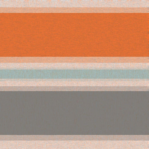 Soft Stripes 7 Gold Ornate Wood Framed Art Print with Double Matting by Tenoever, William
