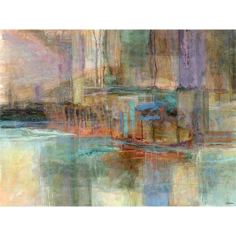 Emergence VI Gold Ornate Wood Framed Art Print with Double Matting by Tienhaara, Michael