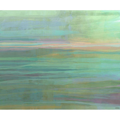 Passive II Gold Ornate Wood Framed Art Print with Double Matting by Tienhaara, Michael