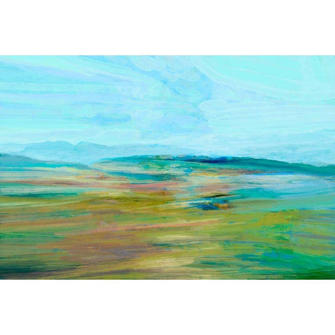 Endless Vista II Gold Ornate Wood Framed Art Print with Double Matting by Tienhaara, Michael