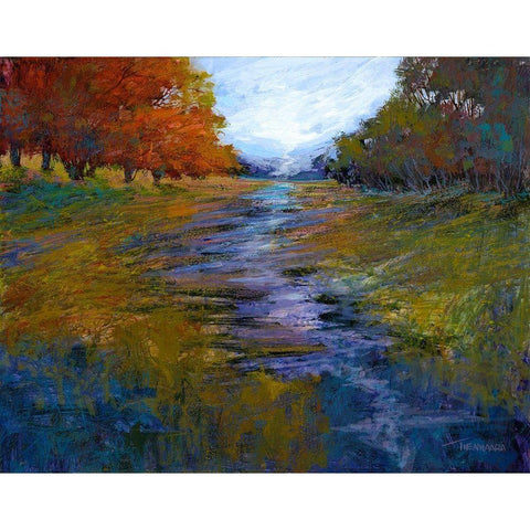 Tranquill Dreams IV Gold Ornate Wood Framed Art Print with Double Matting by Tienhaara, Michael
