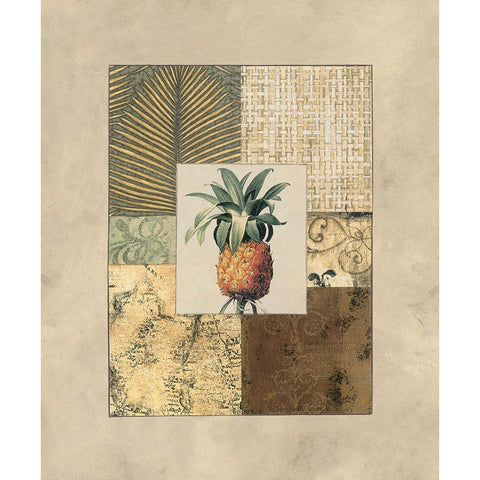 Colonial IV Black Modern Wood Framed Art Print with Double Matting by Weaver, Amy