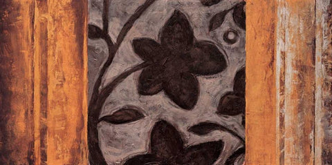 Retreat I Black Ornate Wood Framed Art Print with Double Matting by Lange, Erin