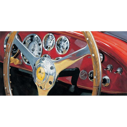 Gran Premio Gold Ornate Wood Framed Art Print with Double Matting by Brook, Francis