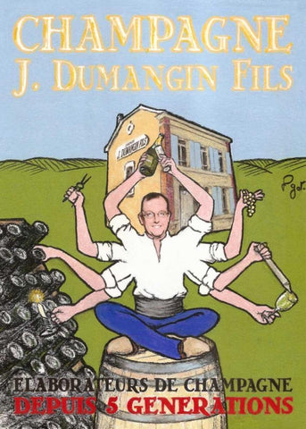 Yogi Black Ornate Wood Framed Art Print with Double Matting by Got, Jean-Pierre