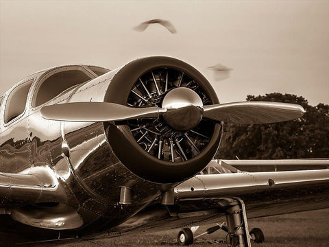 Silver Bullet White Modern Wood Framed Art Print with Double Matting by Slemp, John