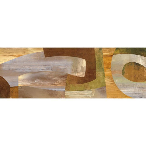 Connectivity White Modern Wood Framed Art Print by Baker, Kevin