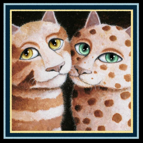 First Date (Detail) Gold Ornate Wood Framed Art Print with Double Matting by Seeley, Laura
