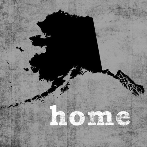 Alaska  Black Modern Wood Framed Art Print by Wilson, Luke