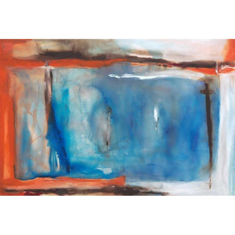 Illusion White Modern Wood Framed Art Print by Oppenheimer, Michelle