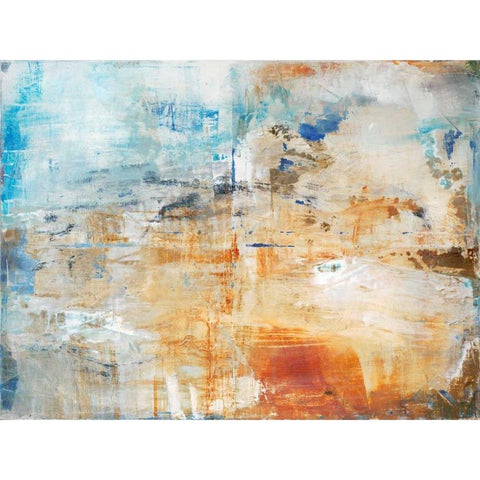 Cloud Burst Gold Ornate Wood Framed Art Print with Double Matting by Oppenheimer, Michelle