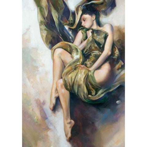 Class Act Gold Ornate Wood Framed Art Print with Double Matting by Di Scenza, Ron